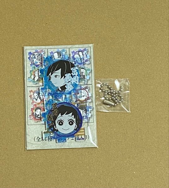 鬼滅の刃 吾峠呼世晴原画展 アクリルパズル アクリルキーホルダー 冨岡義勇 冨岡義一