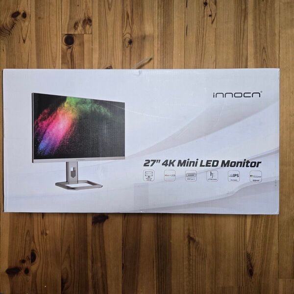 量子ドットミニLED 4Kモニター INNOCN M2U 4K 27インチ HDR1000 MiniLED 60Hz