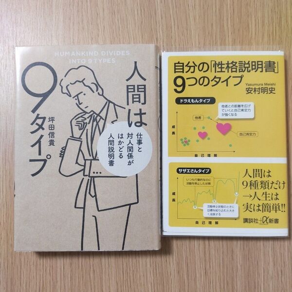 2冊 人間は9タイプ 仕事と対人関係がはかどる人間説明書 坪田信貴/著