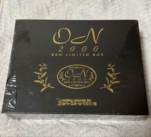 未開封品 長嶋茂雄 王貞治 2000BBM ON LIMITED BOX ~限定トレカ~ ベースボールマガジン社 2,000個限定