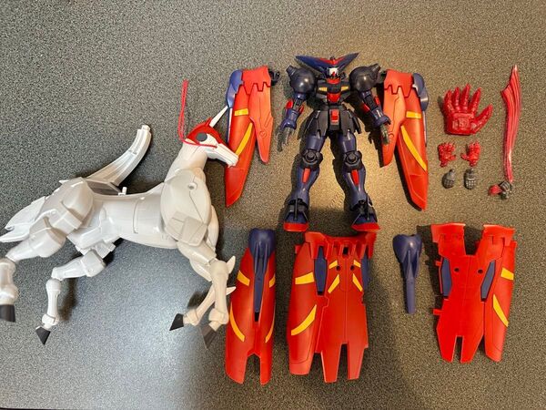 HGFC 1/144 マスターガンダム&風雲再起 機動武闘伝Gガンダム ガンプラ ジャンク 組立済 HGUC HG