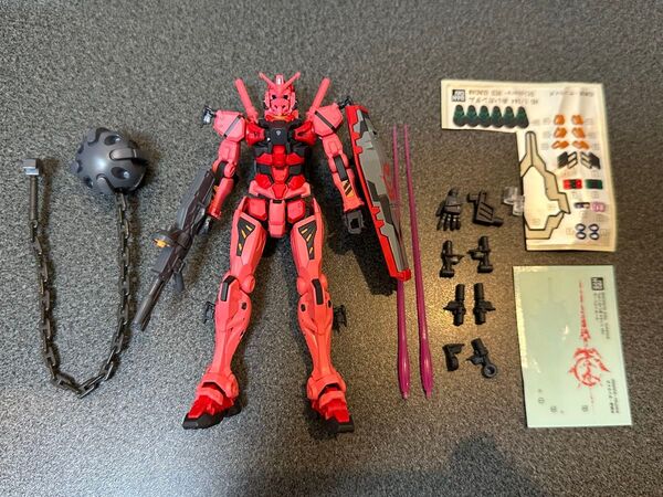 【ビットx2無し】 HG 1/144 赤いガンダム 機動戦士ガンダム GQuuuuuuX ジークアクス ガンプラ ジャンク 組立済