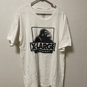 X-LARGE ロゴTシャツ ホワイト Lサイズ