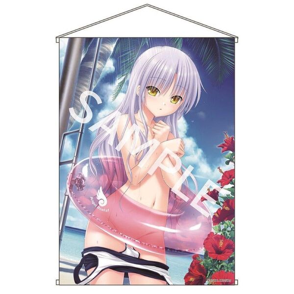 エンジェルビーツ 天使 特典 タペストリー B1 Angel Beats! 立華かなで key