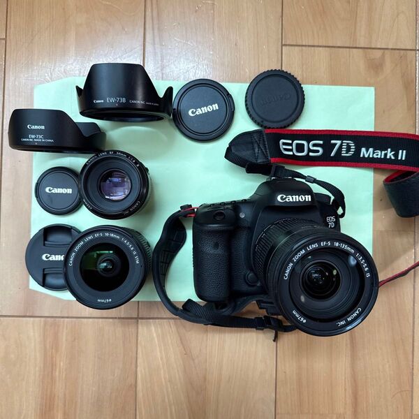 Canon EOS 7D Mark II レンズセット 他付属品まとめ売り