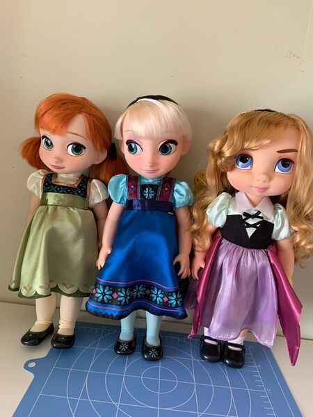 ディズニープリンセス アニメータードール アナ エルサ オーロラ姫3体セット