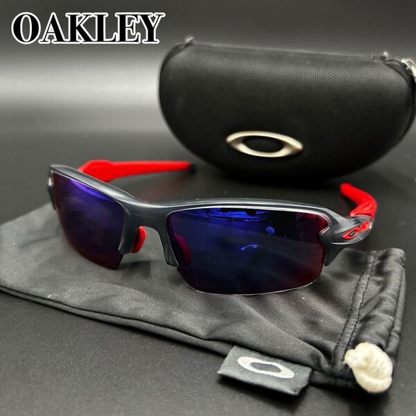 OAKLEY オークリー FLAK2.0 サングラス ケース付き 保存袋付 oo9271-03 スポーツサングラス 偏光サングラス