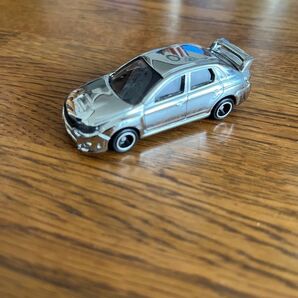 トミカ スバルインプレッサ WRX STI 銀メッキバージョン