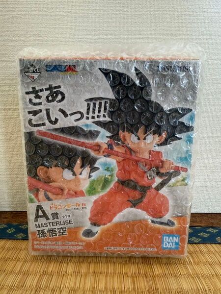 一番くじ ドラゴンボールEX 摩訶不思議大冒険A賞 MASTERLISE 孫悟空フィギュア新品未開封 国内正規品