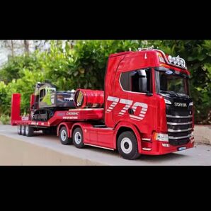 Scania 770 S V8 truck 1/18スケールラジコン スカニア ホビーラジコン トレーラーヘッド 赤色 レッド
