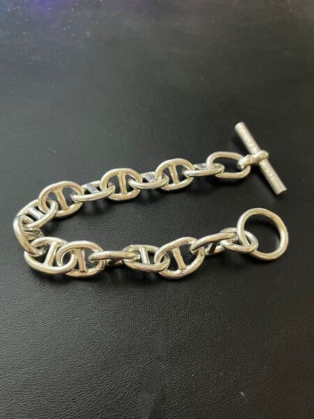 SV925 メンズ シェーヌダンクル風 アンカーチェーン アクセサリー ビンテージ