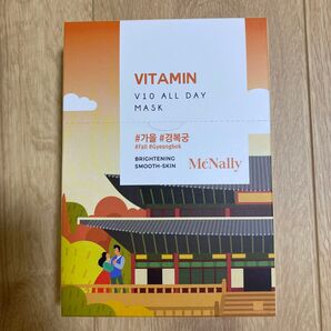 マックネリー ビタミンV10 ALL DAY MASK 10枚入り