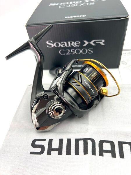 【美品】SHIMANO シマノ 21 ソアレ SoaRe XR C2500S 044297 スピニングリール 箱付き