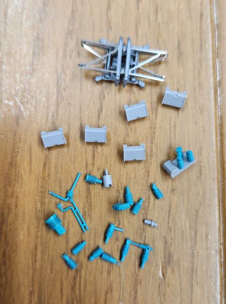 マイクロエース 485系シルフィード 屋根上機器パーツ