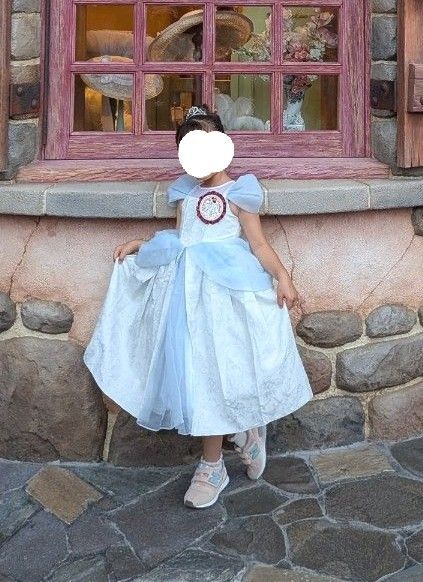 ディズニーランド ビビデバビデブティック 公式ドレス シンデレラ 100