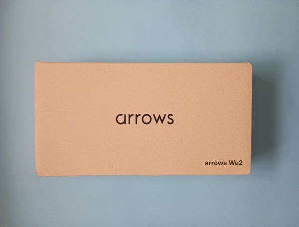 新品未使用 arrows We2 FCG02 6.1インチ メモリー4GB ストレージ64GB ライトブルー au版