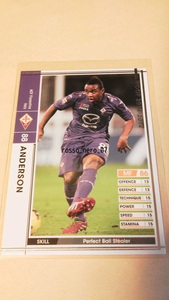 ☆WCCF2013-2014☆13-14☆119☆白☆アンデルソン☆ACFフィオレンティーナ☆Anderson☆ACF Fiorentina☆