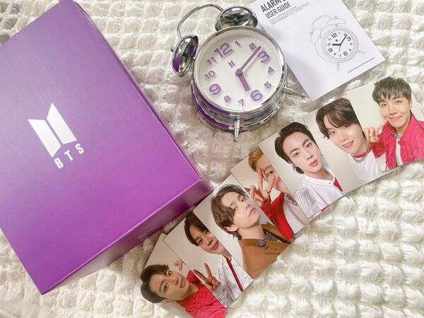 BTS目覚まし時計 BTS MARCHBOX#9 バンタン トレカ付き