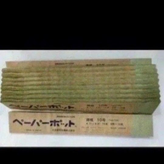 ニッテン ペーパーポット 10号 10個 水稲育苗箱用
