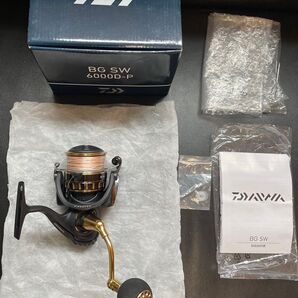 中古美品 2時間使用のみ ダイワ DAIWA 23 BG SW 6000D-P ビッグゲーム ジギング