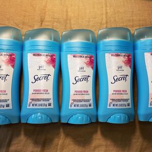 【5本セット】Secret ph BALANCED Powder Fresh シークレット パウダーフレッシュ 海外デオドラント