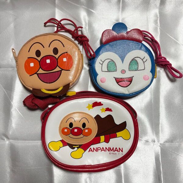 【美品】アンパンマン コキンちゃん コインケース ポーチ ポシェット