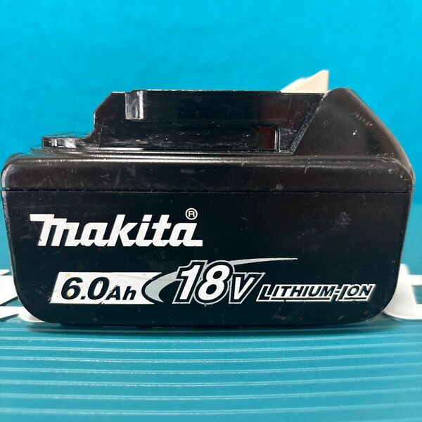 (6)容量5245mAhマキタ純正18vバッテリーBL1860B稼動品です。