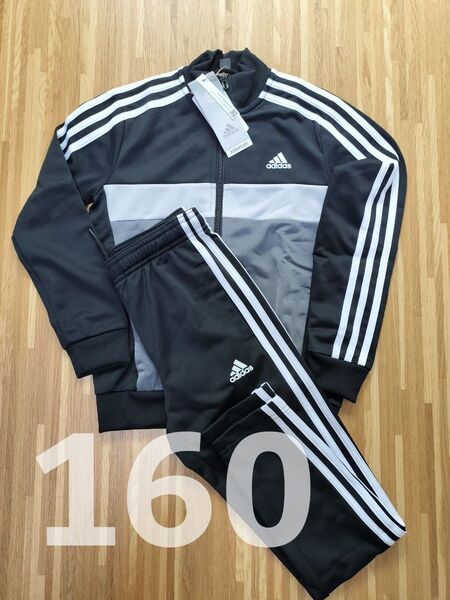 新品★アディダス 160 ジャージ上下 キッズ adidas