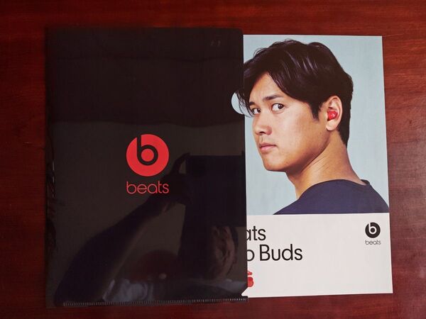Beats Solo Buds クリアファイル 商品チラシ大谷翔平