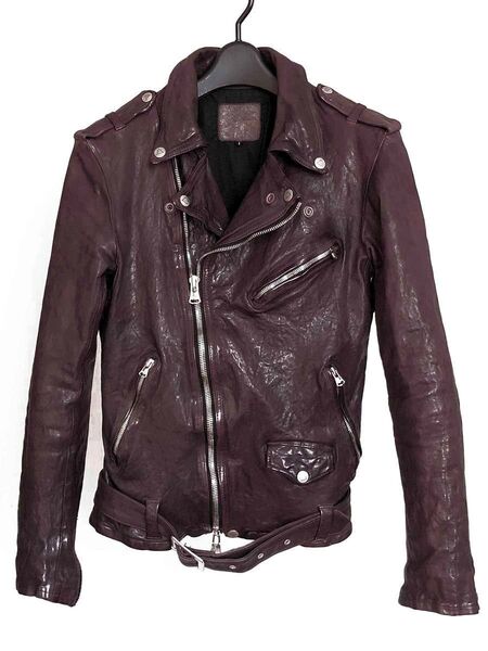 ISAMU KATAYAMA BACKLASH ジャパンショルダーダブルライダース サイズS バックラッシュ