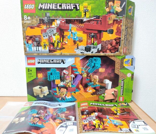 マイクラ レゴ ブレイズブリッジでの戦い 21154 ゆがんだ森 21168