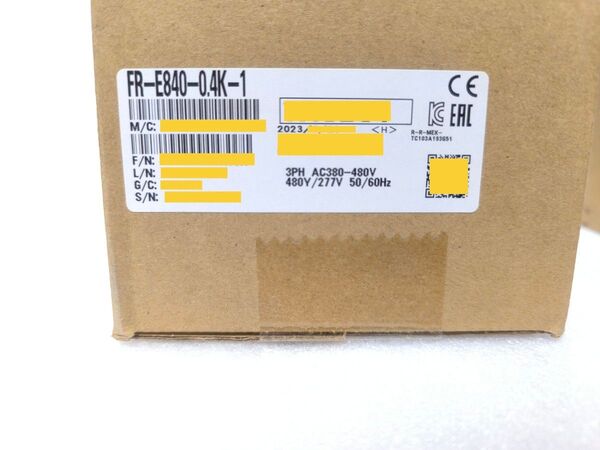 新品未開封2023年製★三菱電機 FR-E840-0.4K-1◆インバータ ◆三相400V◆E840◆Mitsubishi