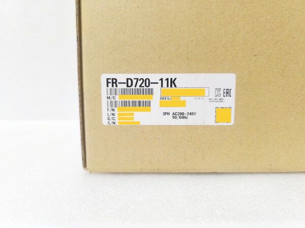新品2023年製 三菱電機 FR-D720-11K◆簡単・小形インバータ D700シリーズ 三相200V◆Mitsubishi