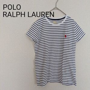 ポロラルフローレン POLO RALPH LAUREN ボーダー 半袖 Tシャツ キッズ 155/80A