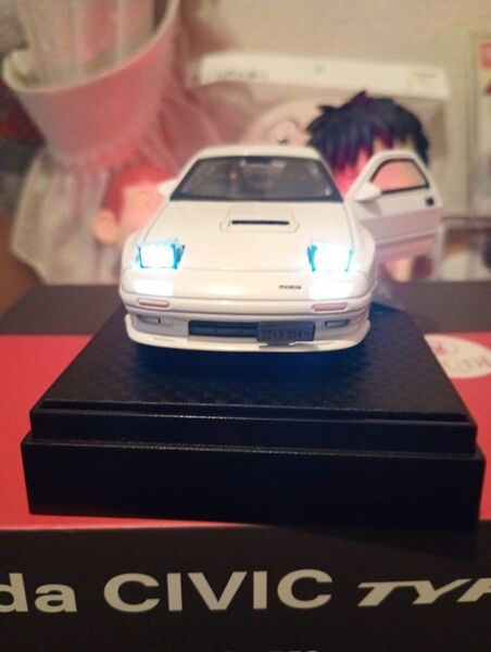 イニシャルD マツダ Rx-7 FC3S ヘッドライト&テールランプ点滅&サウンド音確認済み