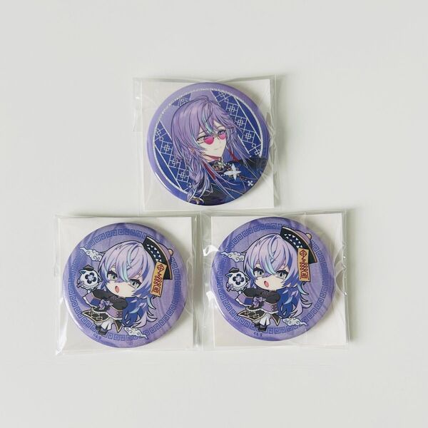 にじさんじ 星導ショウ ディティカ Dytica 2nd anniversary 缶バッジ