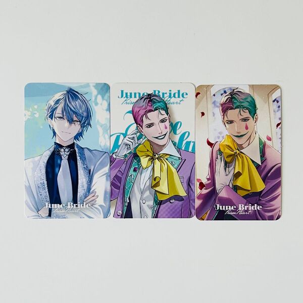 にじさんじ June bride ランダムフォト風カード 小柳ロウ ジョー 力一