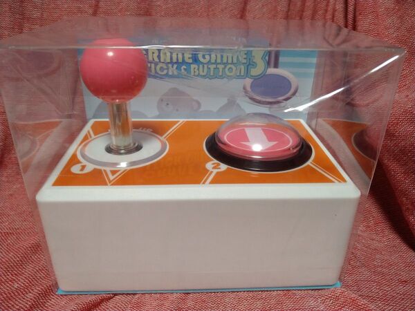 未開封 CRANE GAME STICK & BUTTON 3 クレーンゲーム スティック&ボタン UFOキャッチャー