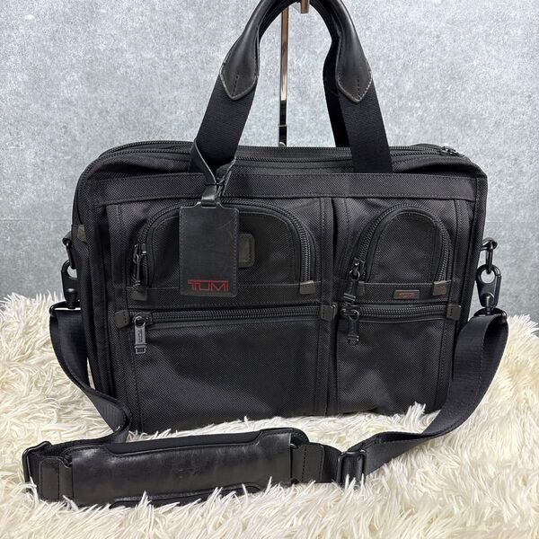 TUMI ビジネスバッグ ショルダー 2層 2way 26141DH