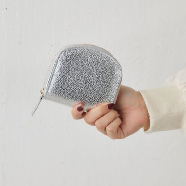 ear PAPILLONNER シンプルラウンド折り財布