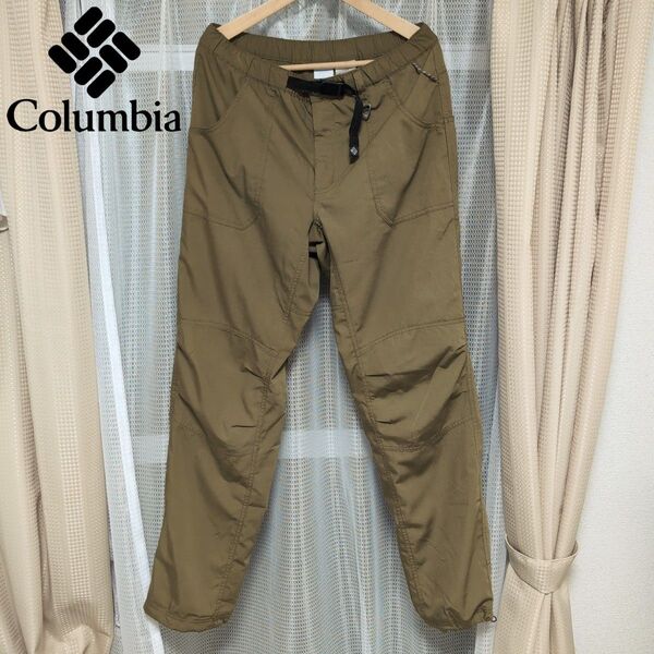 コロンビア Columbia 薄手立体裁断ナローパンツ