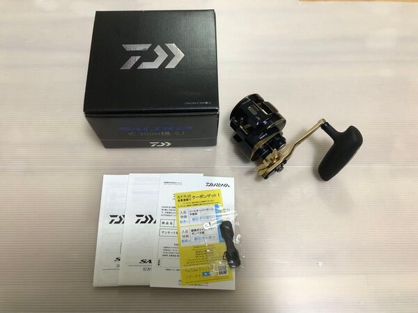 美品 ダイワ 21 ソルティガ IC 300HL SJ DAIWA SALTIGA 左ハンドル レフト