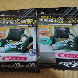 車横窓用 カーテン 2個セット