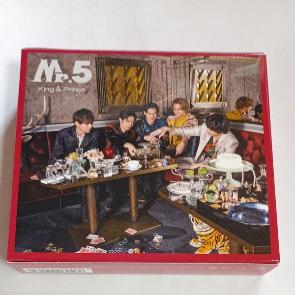 初回盤B (初回仕様) DVD付 King & Prince 2CD+DVD/Mr.5 23/4/19発売