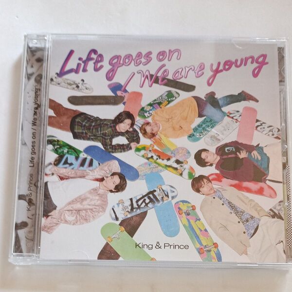 通常盤 (初回仕様/取) King & Prince CD/Life goes on/We are young