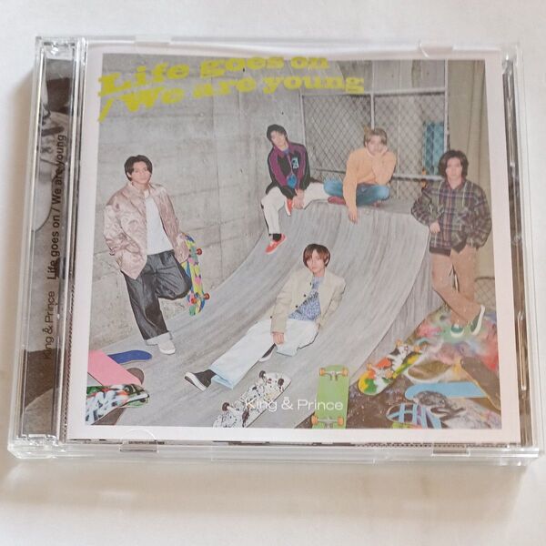 初回限定盤A 動画視聴 DVD付 King & Prince CD+DVD/Life goes on/We are young