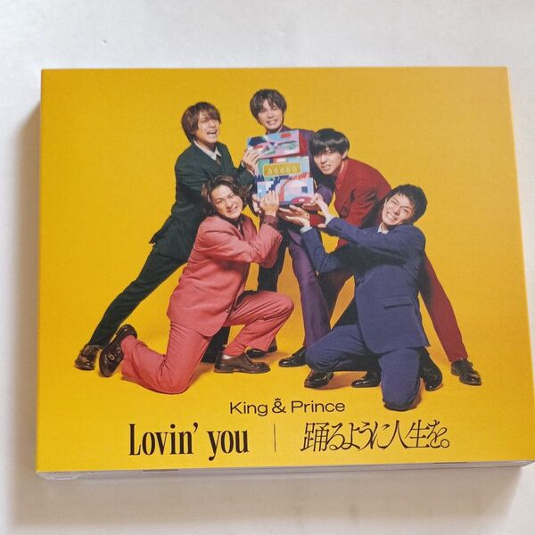Lovin you/踊るように人生を。 通常盤/初回プレス特典:なし