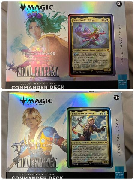 MTG FF コレクター版 統率者デッキ 英語版 トランス・リアニメイト カウンターブリッツ