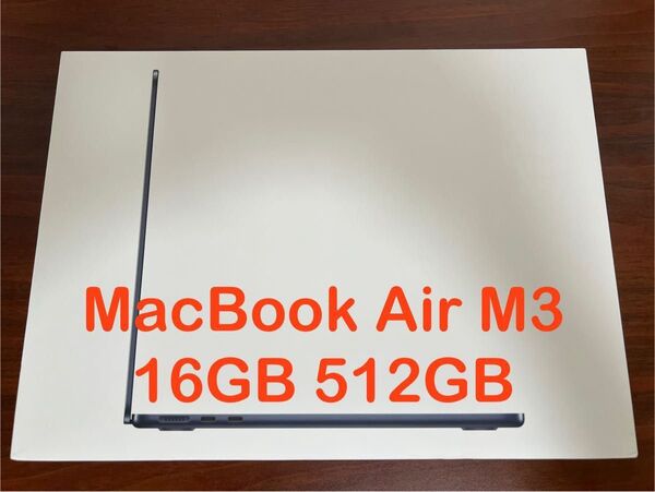 MacBook Air M3 16GB 512GB