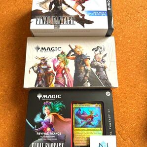 MtG ファイナルファンタジー 英語版 統率者デッキ バンドル プレイブースター セット 新品未開封